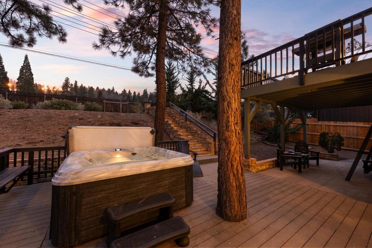 ביג בר לייק New Serenity Lodge Base Of Snow Summit Hot Tub מראה חיצוני תמונה