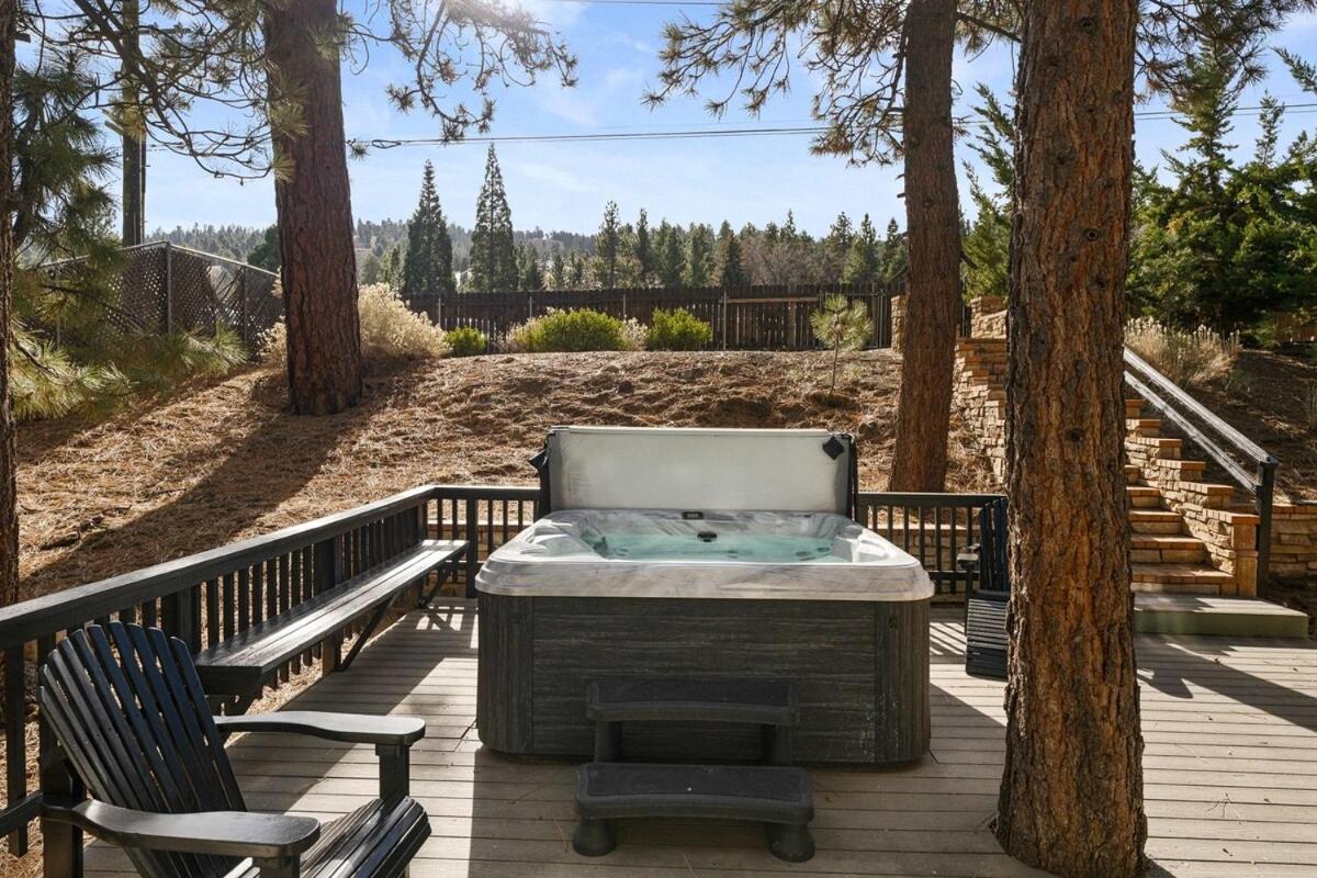 ביג בר לייק New Serenity Lodge Base Of Snow Summit Hot Tub מראה חיצוני תמונה
